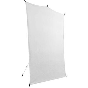 Savage Reisachtergrond zeildoek verlengd 1,52 x 2,13 m foto achtergrond met aluminium standaard draagtas met schouderriem