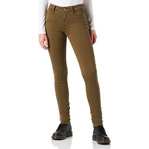 Replay Luzien Hyperflex Colour Xlite Jeans voor dames, 238, legergroen