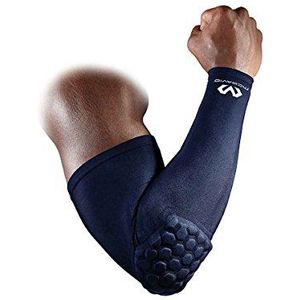 Mcdavid 6500 Hex compressiemanchet voor ondersteuning en bescherming van de arm/elleboog, ideaal voor rugby, basketbal, volleybal, voetbal of andere (1 manchet)