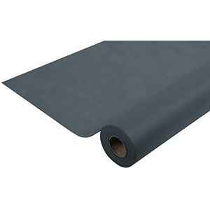 Pro Nappe - Art.nr. R782534I - Wegwerp tafelkleed van Spunbond-vlies - rol 25 m lang x 1,20 m breed - kleur antraciet - materiaal scheurbestendig, waterafstotend en afwasbaar