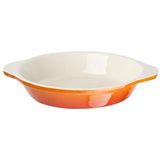 Ronde Gratineerschaal Oranje | 400ml | 15cm