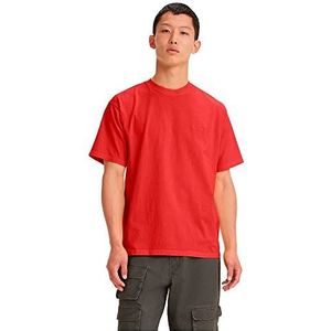 Levi's Red Tab Vintage Tee T-shirt voor heren (1 stuk), Aura Orange Garment Dye