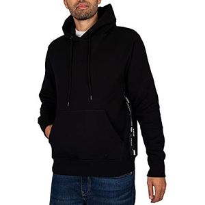 G-STAR RAW sweatshirt heren met capuchon, zwart (Dk Black D174-6484)