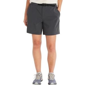 Marmot Kodachrome Wandelshorts voor dames, 7 inch, ademend, softshell waterafstotend, uv-bescherming, donker staal