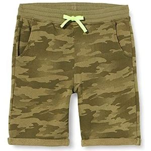 United Colors of Benetton (Z6ERJ) Shorts voor kinderen en jongens, camouflage groen 62v
