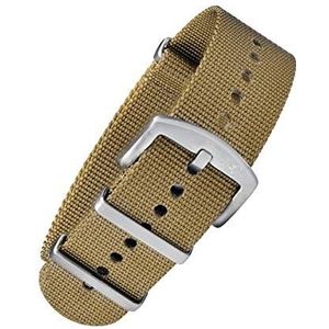 BOMBFROG NATO Nylon horlogeband met gesp, 18 mm, 20 mm, 22 mm, 24 mm, NATO horlogeband