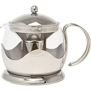 La Cafetière Le Theepot van glas met theezeef, 1 l