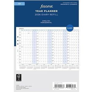 Filofax Agenda 2026, DIN A5, Engels