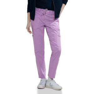 Cecil Pantalon cargo pour femme B377368, Sporty Lilac, 34W / 30L