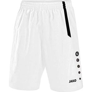 JAKO Turin Sportbroek voor kinderen, Wit/Zwart