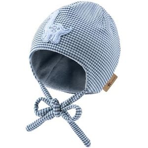 Bonnet dinosaure, Bleu