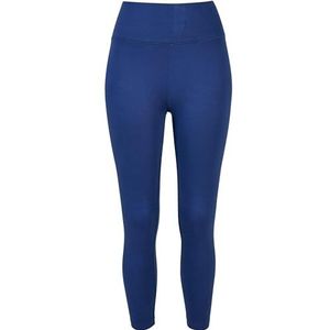 Urban Classics Dameslegging, jersey, hoge taille, hoge taille, verkrijgbaar in 4 kleuren, maten XS tot 5XL, spaceblauw, XXL, Spaceblauw