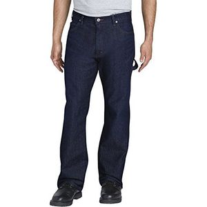 Dickies - 5-pocket relaxed straight fit herenjeans, Rinsed Indigo Blauw