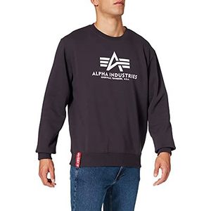 ALPHA INDUSTRIES Basic Sweater Trainingsshirt voor heren, IJzer Grijs