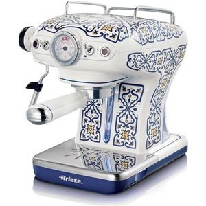 Ariete 1389 Capri - Italiaans design - Espressomachine - 900W - 0,9L tank inhoud - ook geschikt voor pads