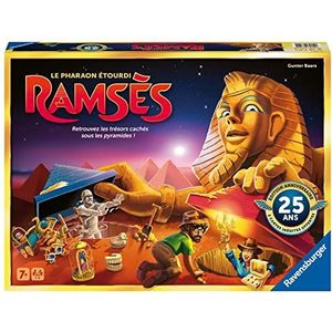 Ravensburger - Ramses - Familie gezelschapsspel - Geheugen- en denkspel - 1 tot 5 spelers vanaf 7 jaar - Limited Edition - 25e verjaardag - 27329 - Uniseks - Franse versie