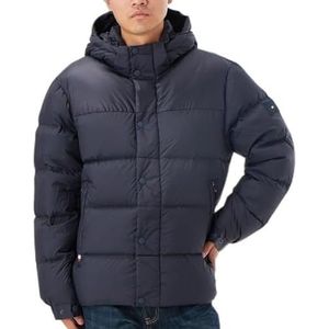 Tommy Hilfiger Mix Down Puffer Jacket Mw0mw36569 donsjack voor heren, Blauw (Desert Sky)