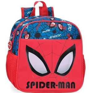 Joumma Marvel Spiderman Authentic Sac à dos pour crèche Rouge 21 x 25 x 10 cm Polyester 5,25 L, rouge, Sac à dos pour crèche