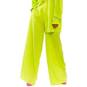 CHAOUICHE Dames Pajama-broek, groen, XL, Groen