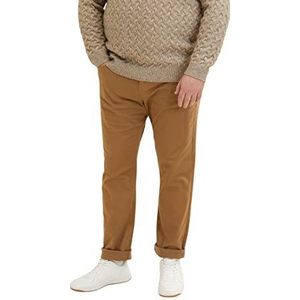 TOM TAILOR Plusize heren thermische broek 15078 Otter Brown, 40W / 34L, 15078, Otter Brown