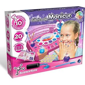 Science4you - Manicure-fabriek, spelletjes en wetenschappelijk en educatief speelgoed, cadeau voor meisjes + 8 jaar (80002647)