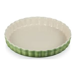 Le Creuset Héritage 71120284080001 taartvorm, keramiek, 28 cm, 1,82 kg, bamboe