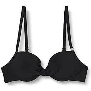 Short Stories W/W push-up bikini bovenstuk voor dames, zwart (zwart 1199)