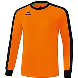 Erima Retro-Star shirt met lange mouwen, uniseks, 1 stuk, oranje/zwart