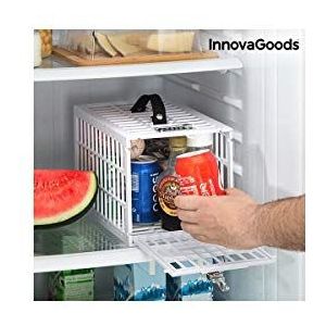 InnovaGoods Food Safe veiligheidskooi voor koelkast, Eén maat, wit