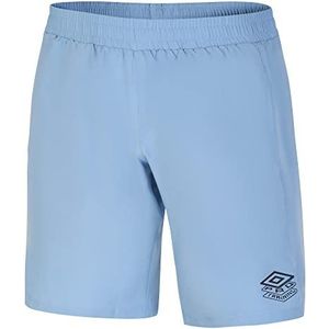 Umbro Pro Training Geweven Shorts voor heren, lichtblauw, M, lichtblauw, M