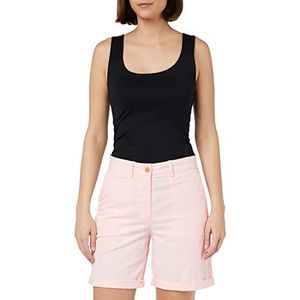 Tommy Hilfiger Co Blend Chino shorts voor dames, Lichtroze