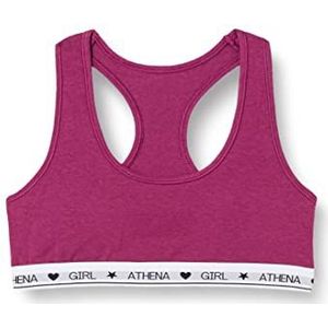 Girl by Athena Douceur Cotton Q938 beha voor meisjes, Moerbei