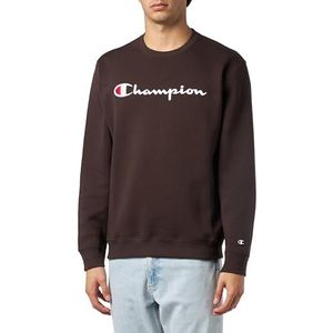 Champion Legacy American Classics Powerblend Fleece Crewneck Sweatshirt voor heren, Bruin