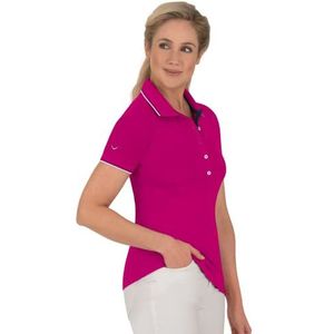 Trigema Polo pour femme, magenta, L