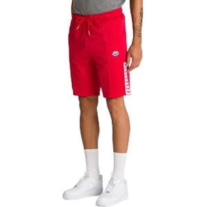 arena Team effen bermuda-shorts, rood/wit