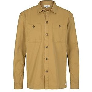 TOM TAILOR Denim Basic overhemd voor heren, 27451 - eiken goud