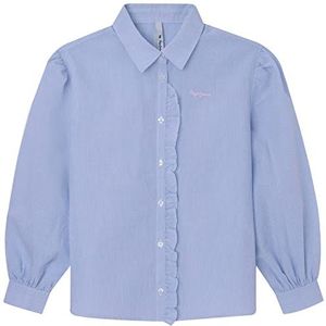 Pepe Jeans Saura blouse voor meisjes, Bay Blauw