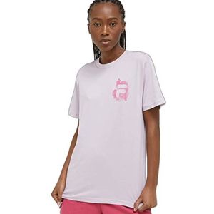 Fila Bosau Regular Graphic T-Shirt Femme, Fair Orchid, L