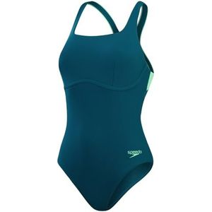 Speedo Maillot de bain pour femme Flex Band avec soutien-gorge intégré, vert, taille 40, Vert, 46