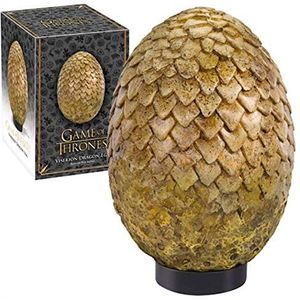 Het Noble Collection Game Of Thrones Viserion Egg – 28 cm met de hand beschilderd drakenei – Game Of Thrones tv-show rekwisieten replicageschenken