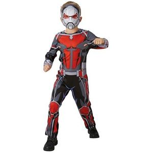Rubie's 640486M Antman Ant-Man Marvel Avengers klassiek kostuum voor kinderen, jongens, 5-6 jaar, grijs, M