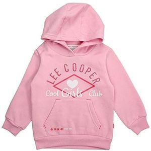 Lee Cooper Sweatshirt met capuchon voor jongens, roze, 10 jaar, Roze