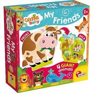 Lisciani - Carotina Baby My Friends/Mijn vrienden – educatief spel voor kinderen vanaf 2 jaar – 85521