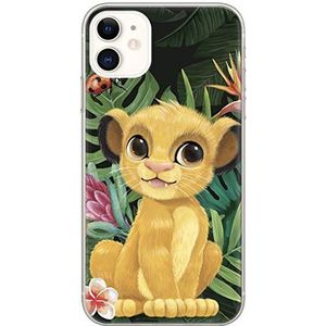 Origineel en gelicentieerd product van Disney The Lion King voor iPhone 11, perfect aangepast aan de vorm van de smartphone, siliconen case