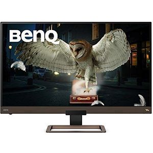 BenQ EW3280U 4K display | 32 inch IPS HDR USB-C 60W | compatibel met MacBook Pro M1, zwart