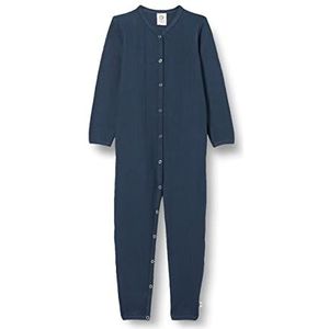 Müsli by Green Cotton Waffle Rib Bodysuit, pyjama, nachtblauw, 3 jaar baby meisjes, Blauw