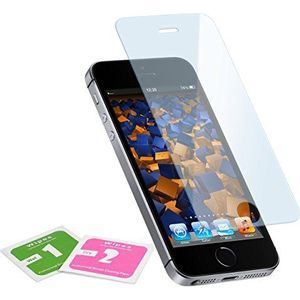 mumbi 9H pantserglas folie voor iPhone 5, iPhone 5s, iPhone SE