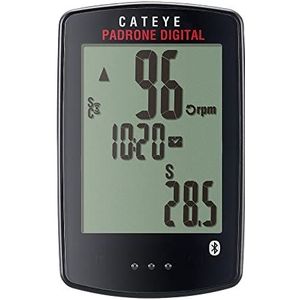 CatEye Padrone Cc-Pa400B Digitale draadloze fietscomputer Snelheid en cadans Zwart