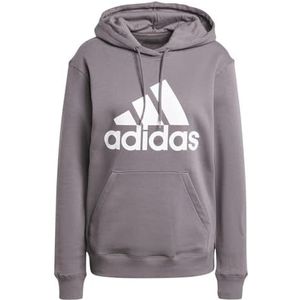 adidas Essentials Fleece hoody voor dames, groot logo, XS