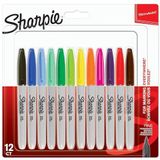 Sharpie Permanentmarker 12 Stuk Sortierte Fun-Farben